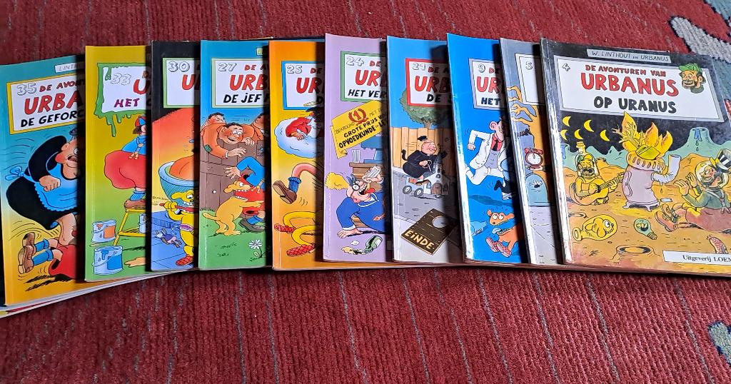 stripverhalen URBANUS, Boeken, Ophalen of Verzenden