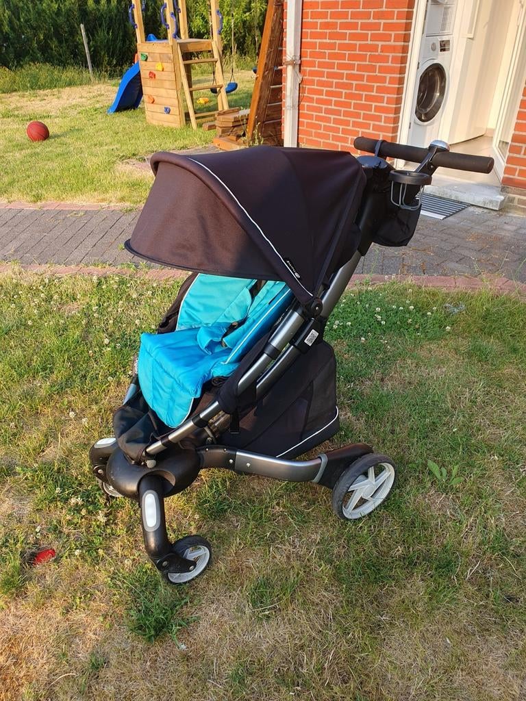 4 moms kinderwagen- geen Stokke, Ophalen, Zo goed als nieuw