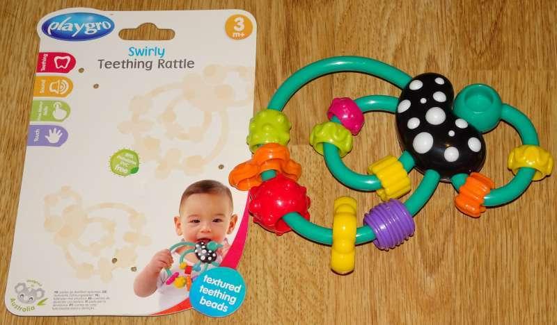 Teething Rattle, Ophalen of Verzenden, Gebruikt, Rammelaar