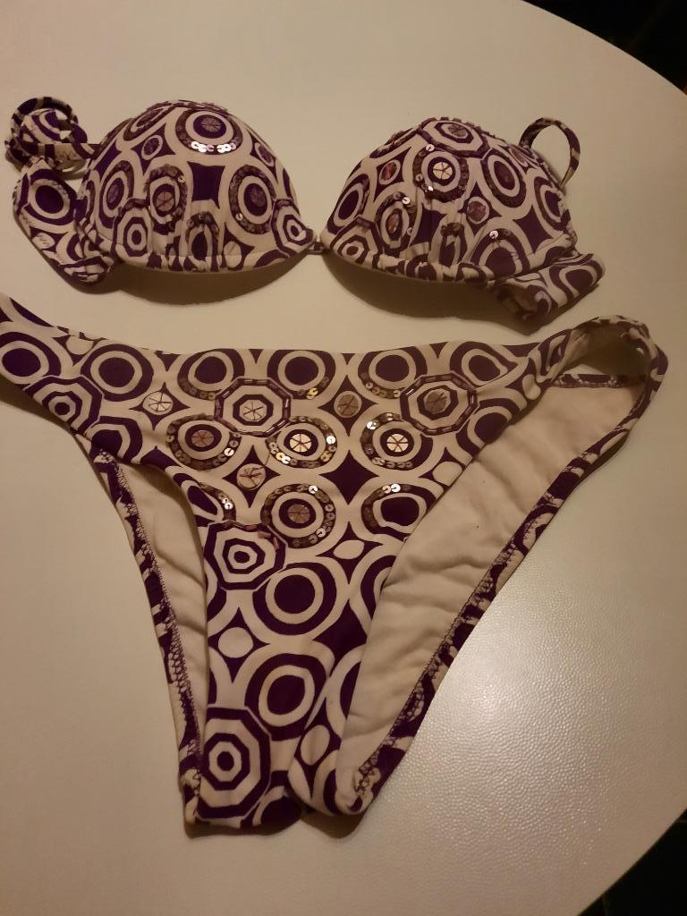 Bikini taille 38 (neuf), Enlèvement ou Envoi, Neuf, Brun, Bikini