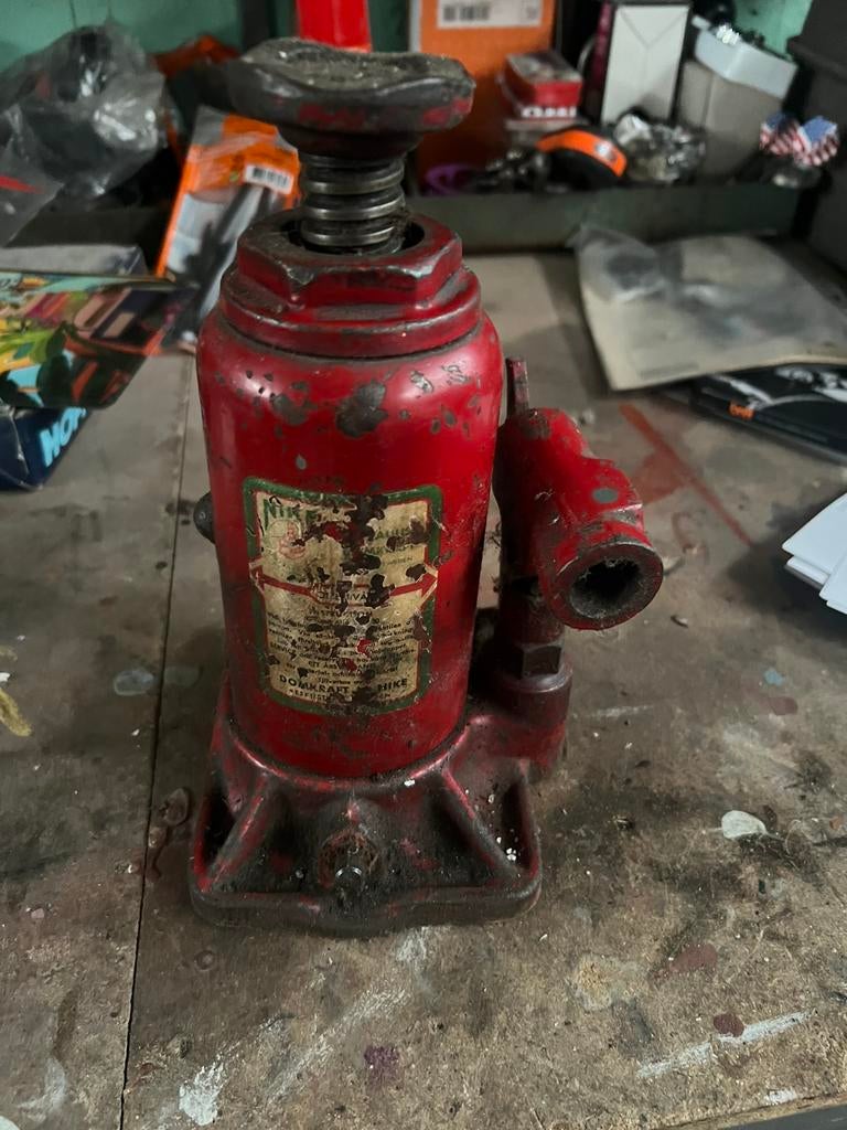 Hydraulische krik, Ophalen, Gebruikt, Hydraulisch, Garagekrik