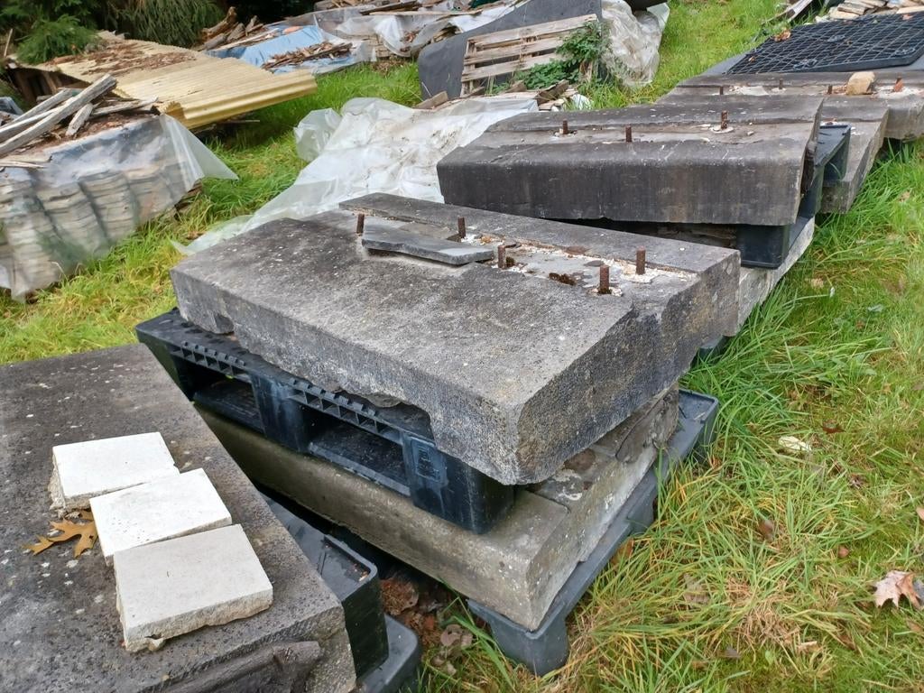 zware arduinen blokken, Enlèvement, Utilisé