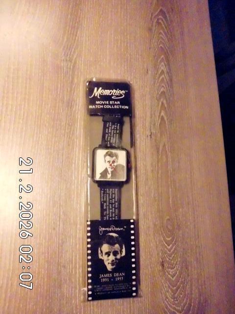 MOVIE STAR WATCH COLLECTION  / JAMES DEAN, Ophalen, Nieuw, Gebruiksvoorwerp