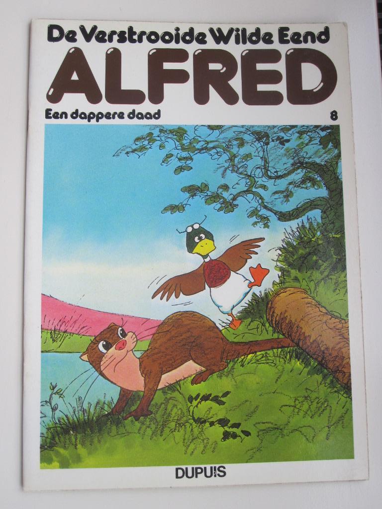 Boek: De verstrooide wilde eend ALFRED - Een dappere daad, Enlèvement, Utilisé