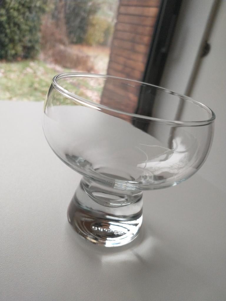 * Ijscoupe, Gebruikt, Ophalen of Verzenden, Glas, Overige stijlen