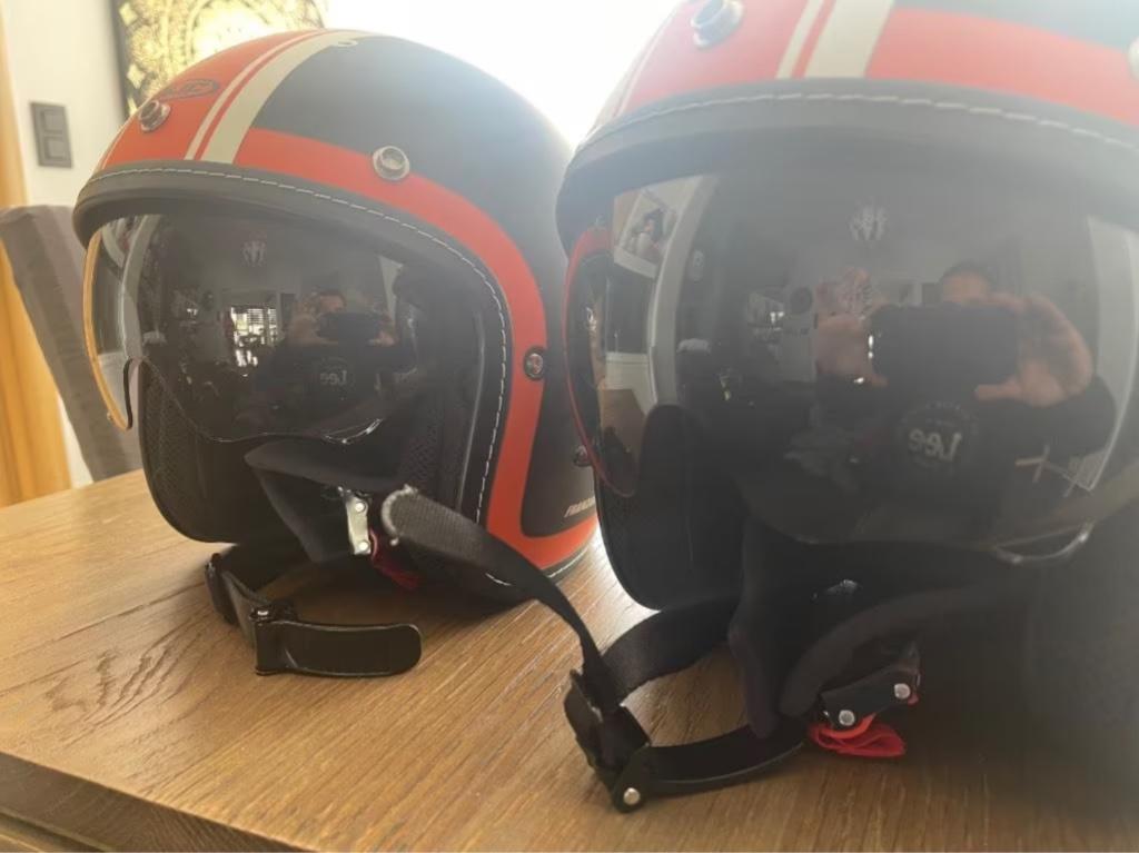 Casque HJC FG-70s Heritage, Motos, Enlèvement, HJC