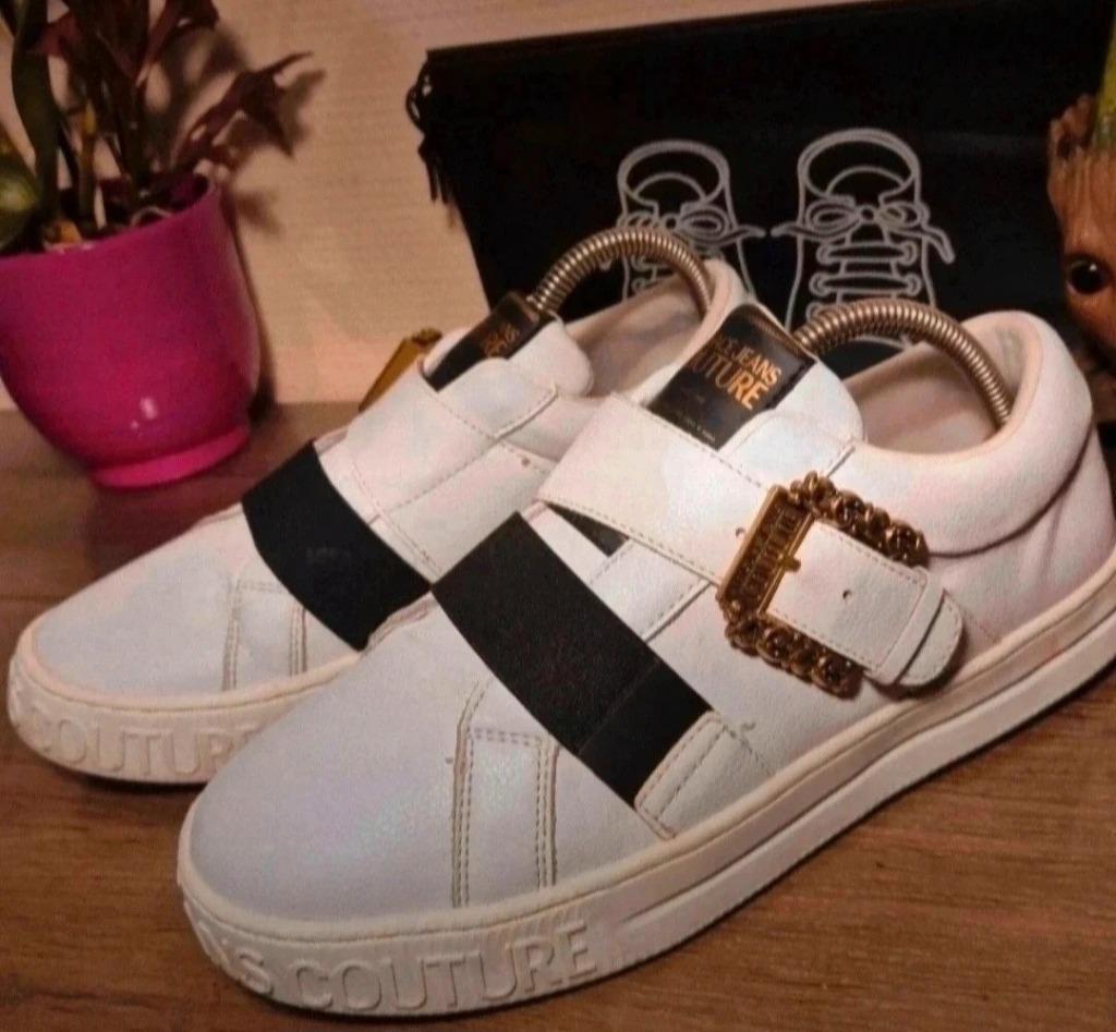 Versace Couture sneakers voor dames _ Maat _ 40, Kleding | Dames, Schoenen, Wit, Ophalen of Verzenden, Zo goed als nieuw, Sneakers