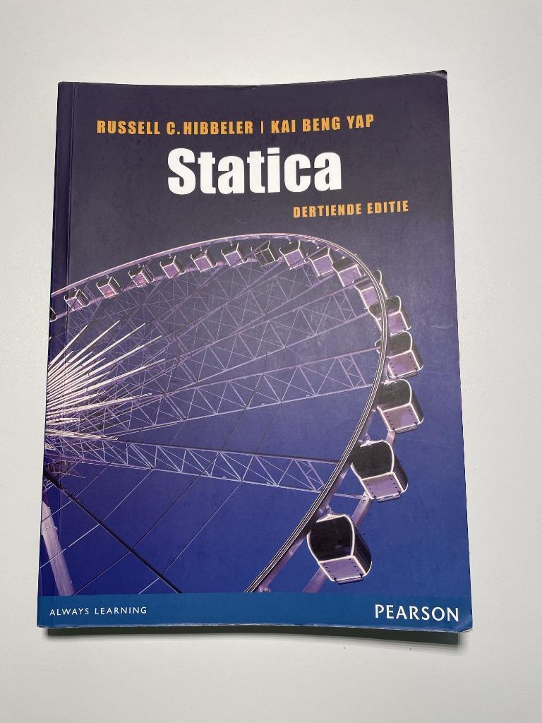 Statica (Dertiende Editie), Boeken, Ophalen, Zo goed als nieuw, Hoger Onderwijs, Russell C. Hibbeler Kai B