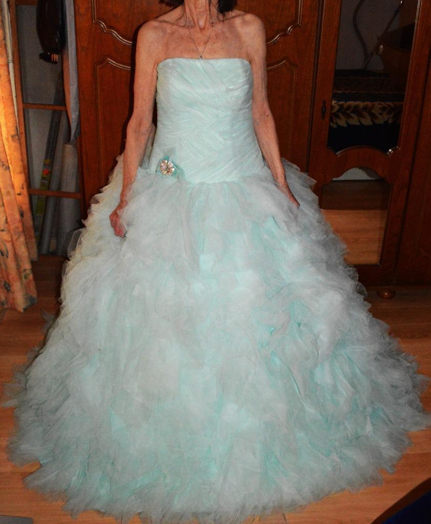 Robe de mariée/robe de bal tailles 38- 40, Robe de gala, Taille 38/40 (M), Enlèvement ou Envoi, Onbekend