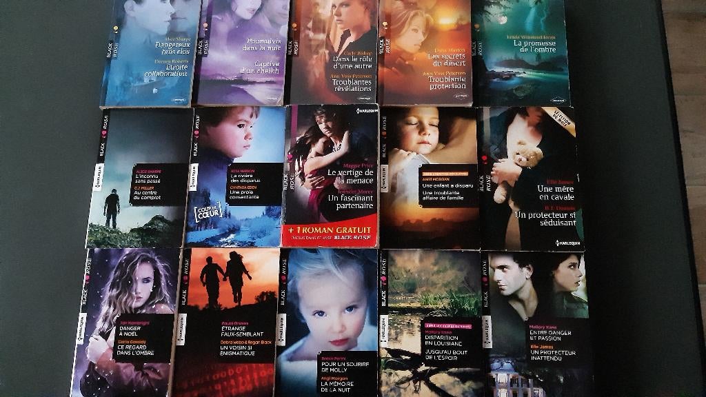 Livres Harlequin "Black Rose", Boeken, Ophalen of Verzenden, Gelezen