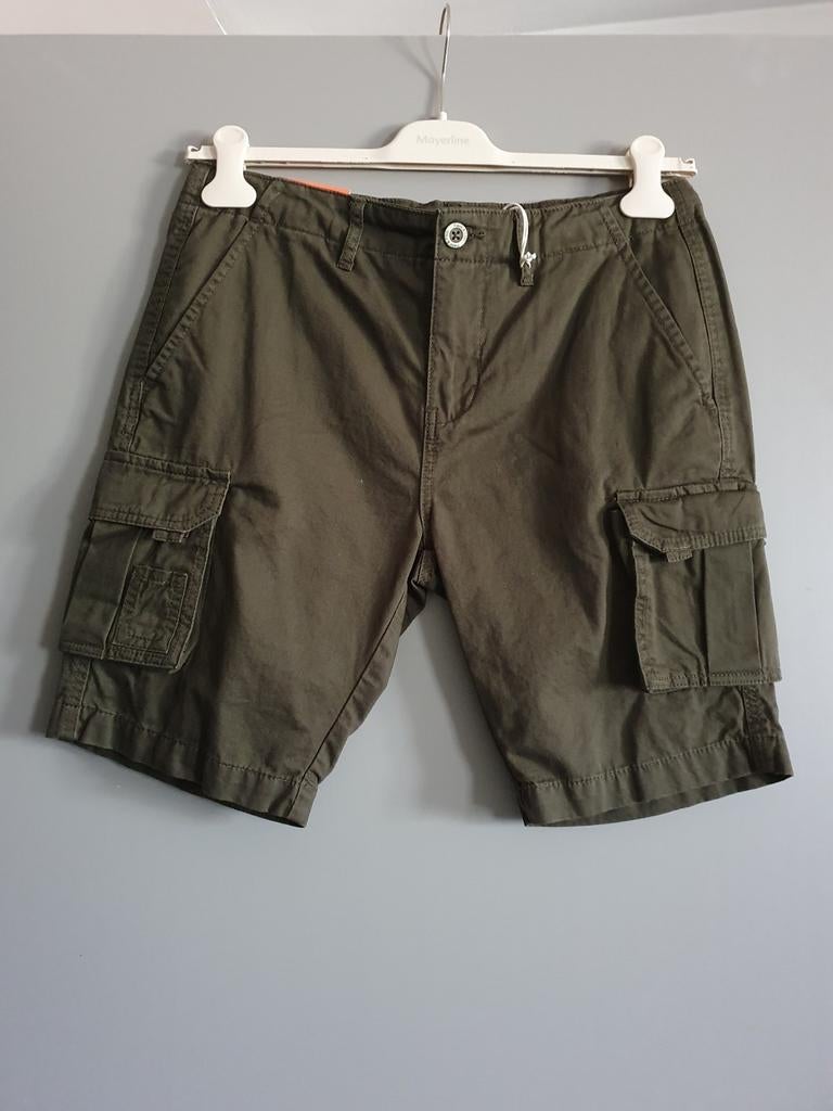 Nieuwe short voor heren van Haze & Finn maat 30, Enlèvement ou Envoi, Neuf, Vert, Haze & Finn