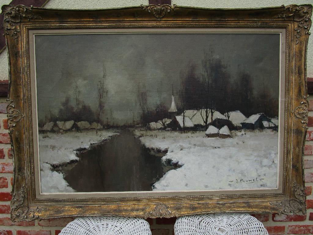 schilderijen H.J. Pauwels, Antiek en Kunst, Ophalen