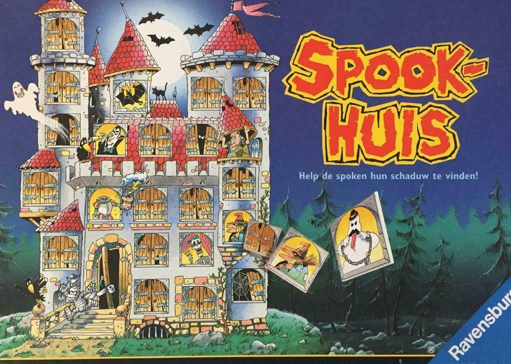 Spookhuis van Ravensburger, 6+ (2-4p), Hobby en Vrije tijd, Gezelschapsspellen | Bordspellen, Ophalen of Verzenden, Zo goed als nieuw