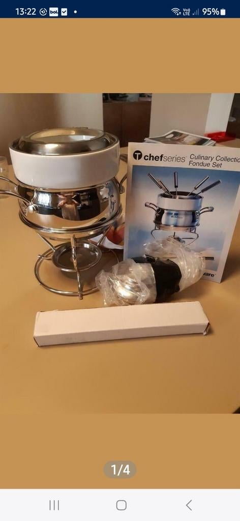 Tupperware chef fondue set., Electroménager, Enlèvement ou Envoi, Comme neuf