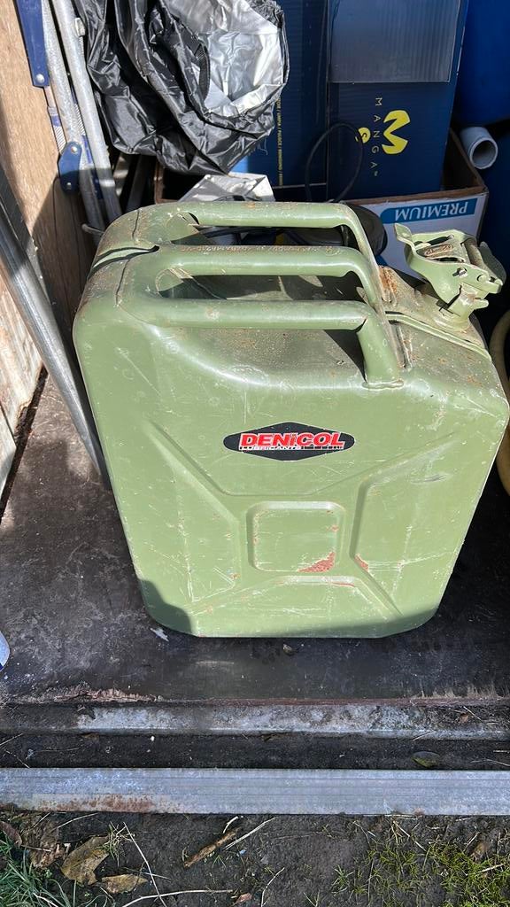 Jerrycan 20l, Ophalen, Gebruikt