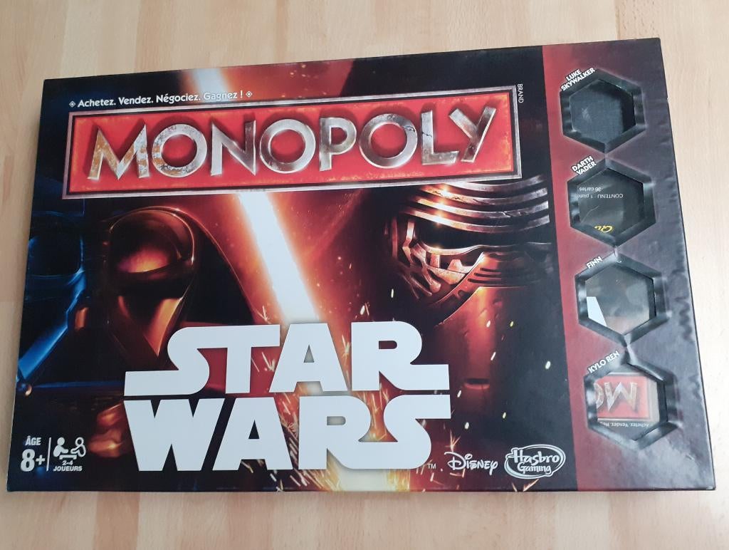 Monopoly star wars, Ophalen, Zo goed als nieuw, Hasbro