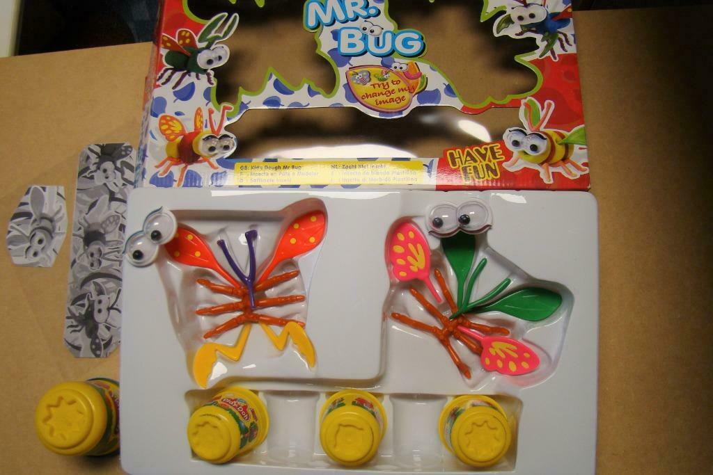 kid’s dough mr bug + 4 mallen klei bloempjes voor je insect, Enfants & Bébés, Jouets | Éducatifs & Créatifs, Comme neuf, Bricolage