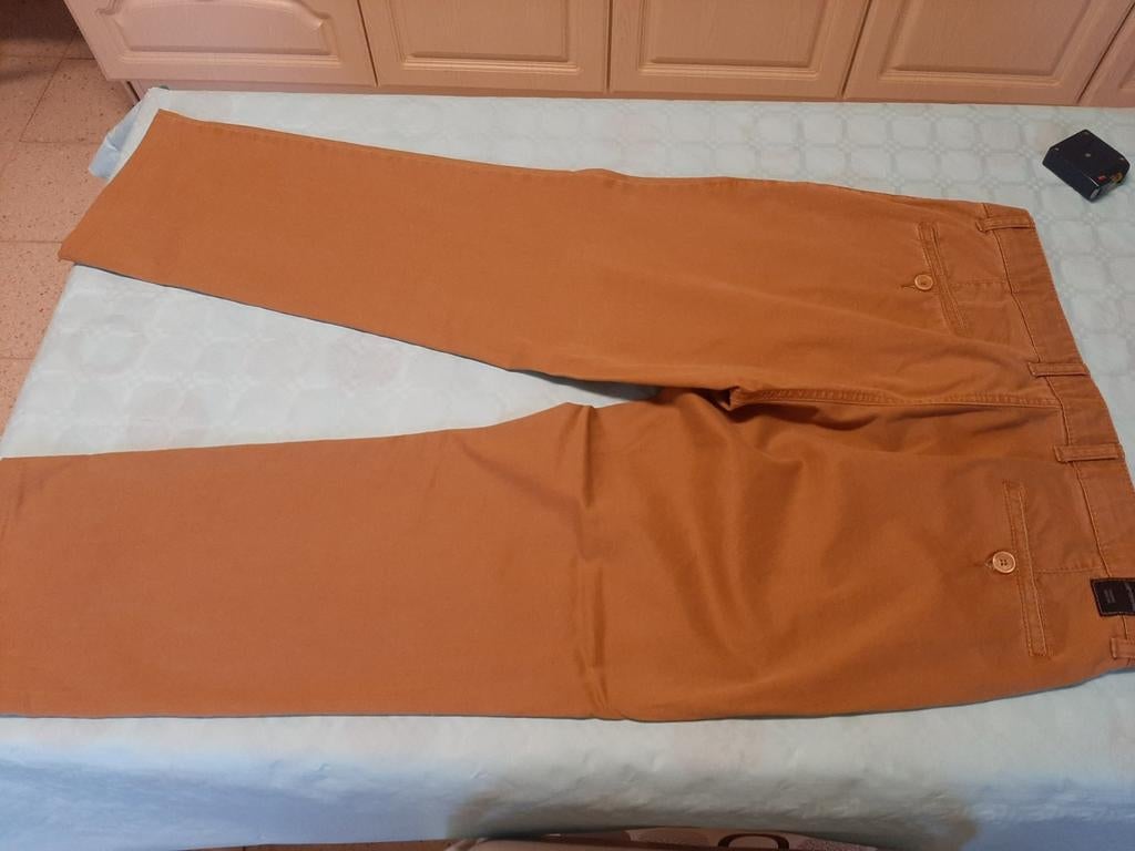 Club of Comfort Carter broek – maat BE26 (camel), Kleding | Heren, Broeken en Pantalons, Zo goed als nieuw, Maat 56/58 (XL), Ophalen of Verzenden