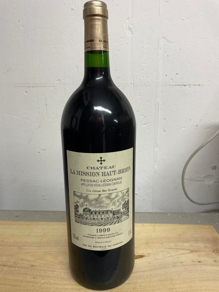 La Mission haut Brion 1999 magnum, Ophalen, Frankrijk, Zo goed als nieuw, Rode wijn