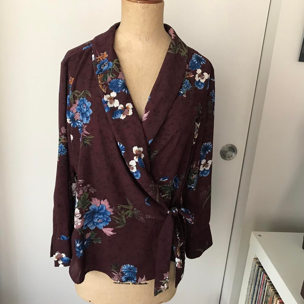 Cache coeur Zara maat L, Kleding | Dames, Ophalen of Verzenden, Zo goed als nieuw, Maat 42/44 (L)