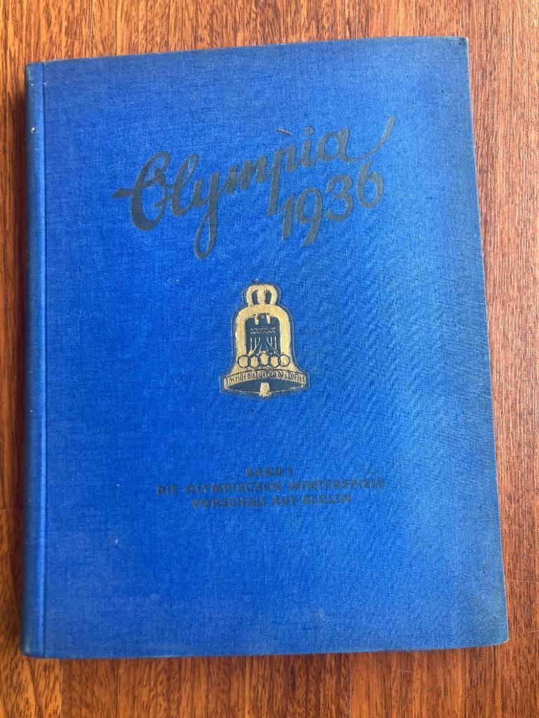 Album Olympische spelen 1936....., Ophalen of Verzenden, 20e eeuw of later, Gelezen