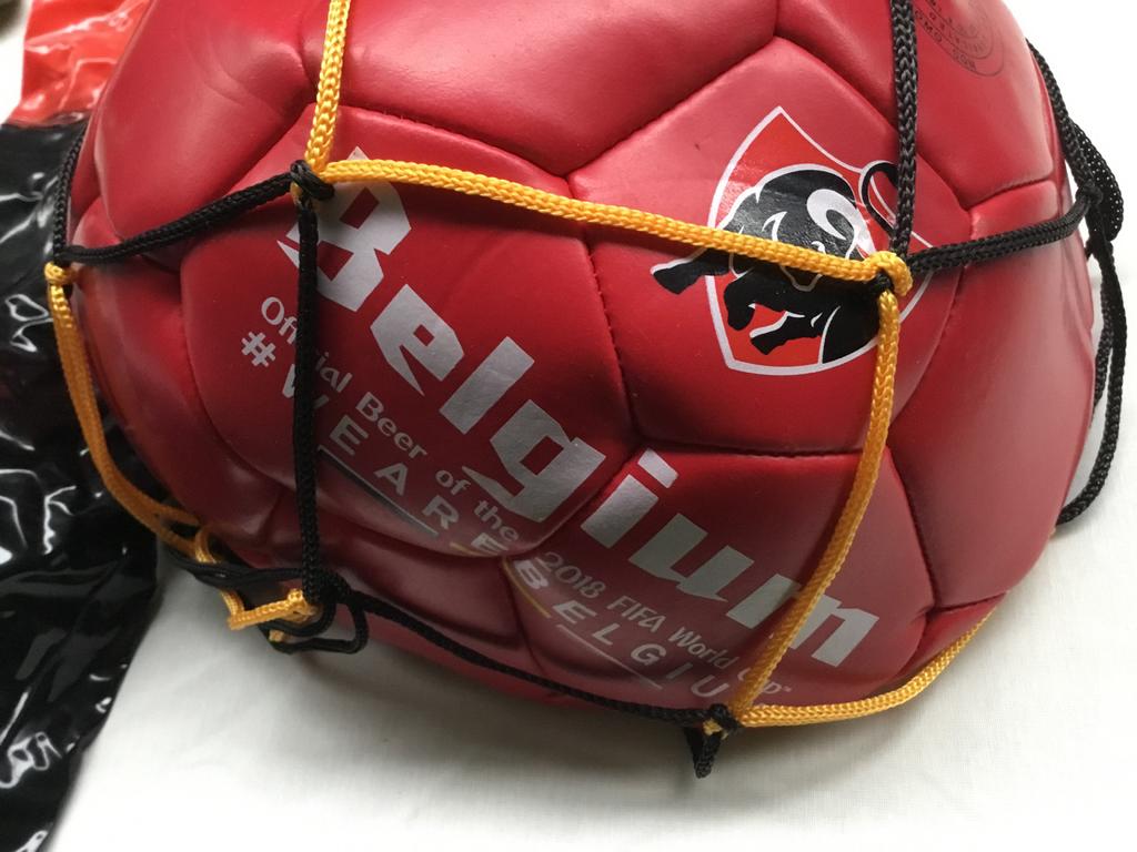 Ballon de foot Jupiler Belgium 2018, Enlèvement ou Envoi, Comme neuf