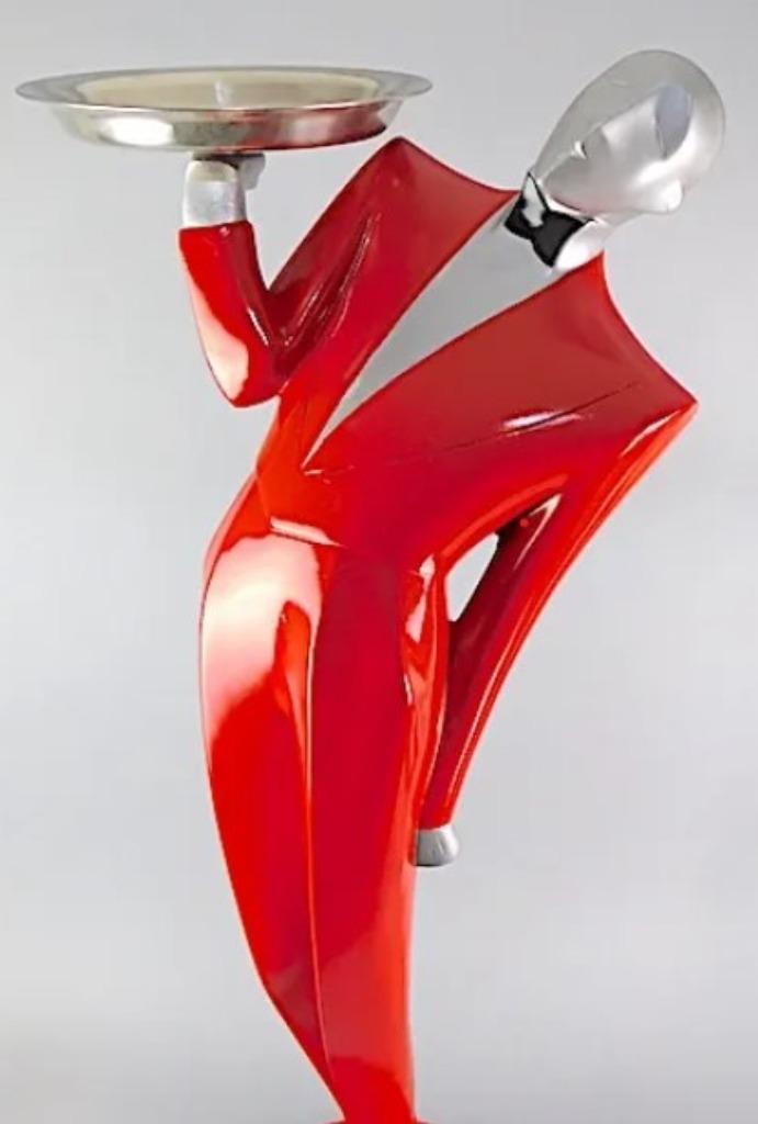 beeld art deco Le garcon 1984 lindsey balkwill, Enlèvement