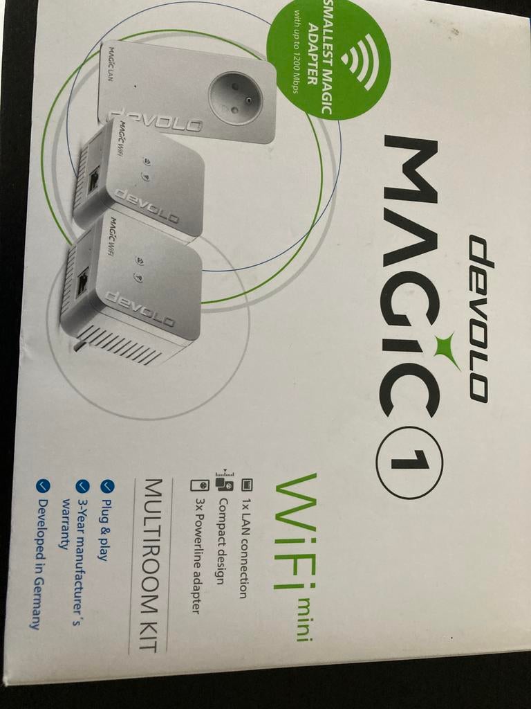 Devolo magic 1, Ophalen, Gebruikt