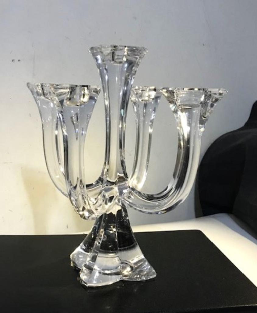 Kandelaar Villeroy & Boch Kristal Getekend✨😍💎💑🤗🎁👌, Ophalen of Verzenden, Kristal