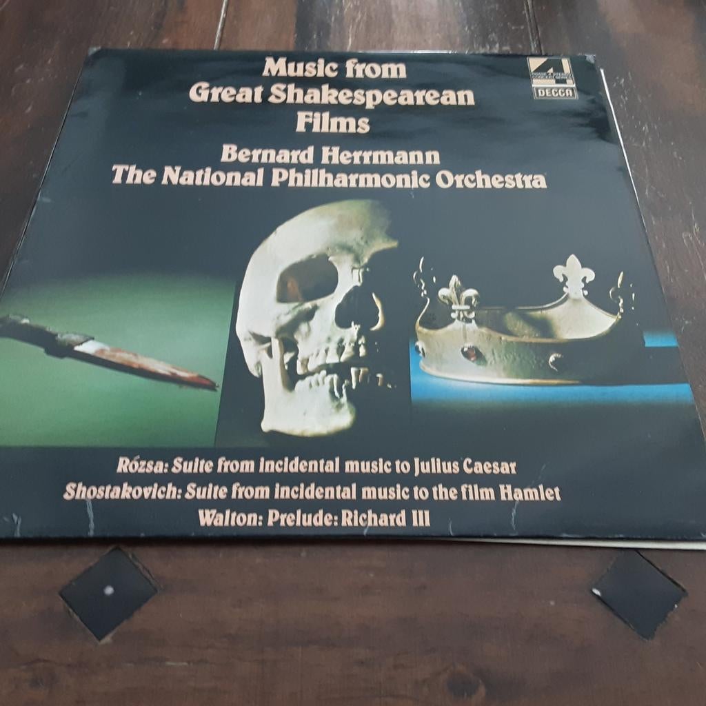 Bernard Herrmann, The National Philharmonic Orchestra LP, Verzenden, Zo goed als nieuw, 12 inch