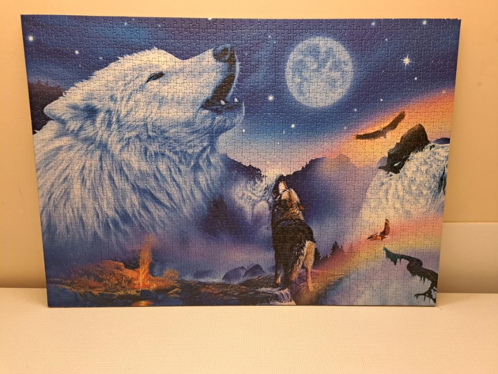 Puzzel wolven, Enlèvement, Comme neuf, Puzzle