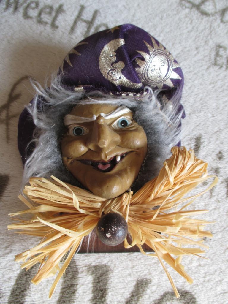 halloween kapstok heks, Ophalen of Verzenden, Zo goed als nieuw, Versiering