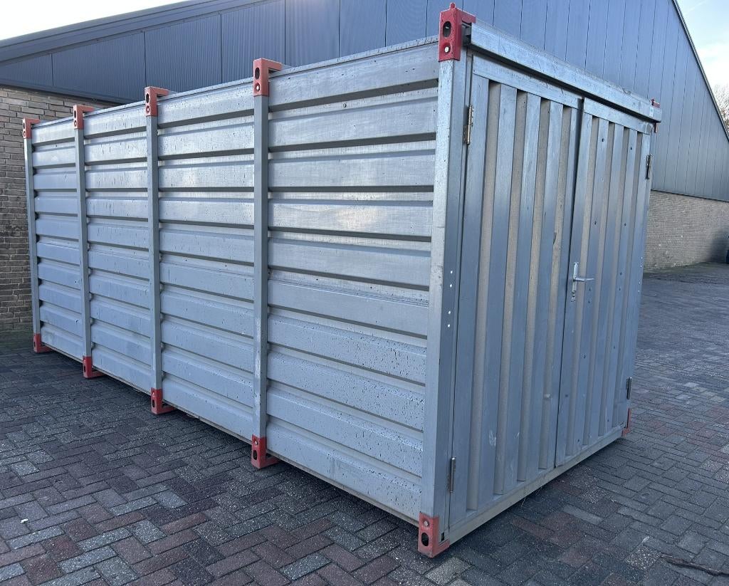 Materiaalcontainer/mobiele werkplek/mobiel kantoor 5.00x2.20, Enlèvement