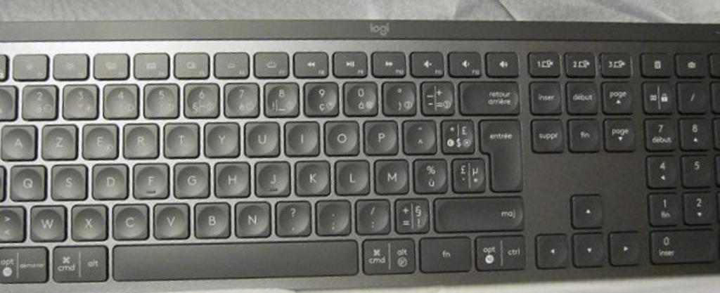Logitech Clavier MX Keys, Informatique & Logiciels, Claviers, Neuf, Azerty, Sans fil, Enlèvement