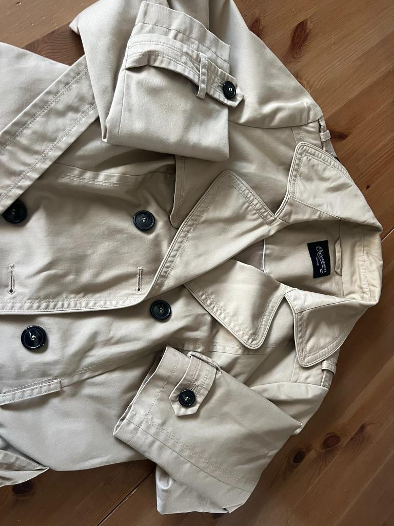 Dames regenmantel, Verzenden, Zo goed als nieuw, Maat 36 (S), Beige