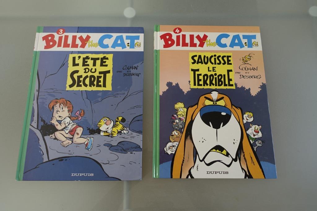Billy the cat 3 et 4, Boeken, Ophalen of Verzenden, Meerdere stripboeken, Gelezen, Stéphane Colman et Stephen Desberg