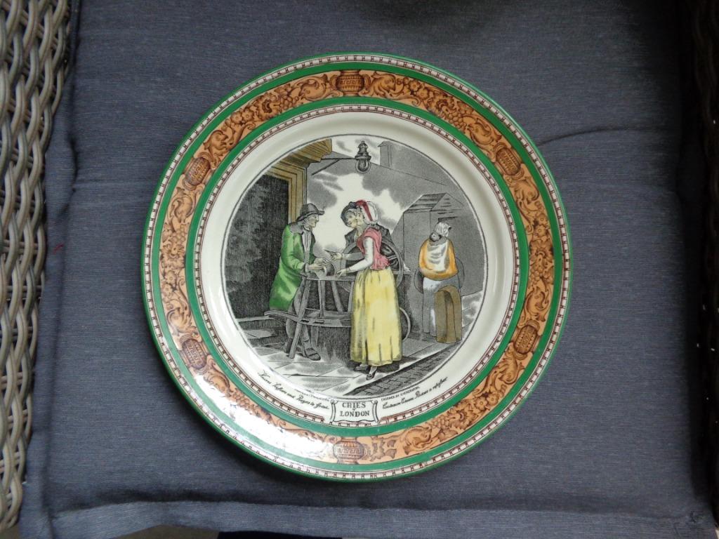 Assiette décorée faiencerie Adams Angleterre, Antiquités & Art, Enlèvement