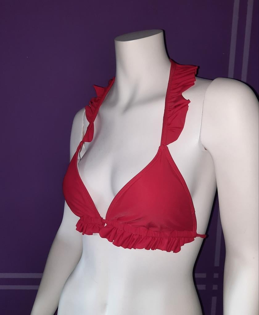 Bikini-set "M", Kleding | Dames, Badmode en Zwemkleding, Ophalen of Verzenden, Zo goed als nieuw, Rood, Bikini