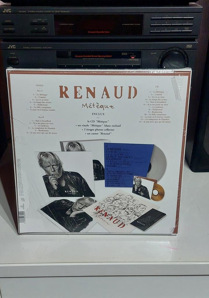 Renaud coffret édition deluxe métèque neuf sous cellophane., Enlèvement ou Envoi, Neuf, dans son emballage, Autres formats