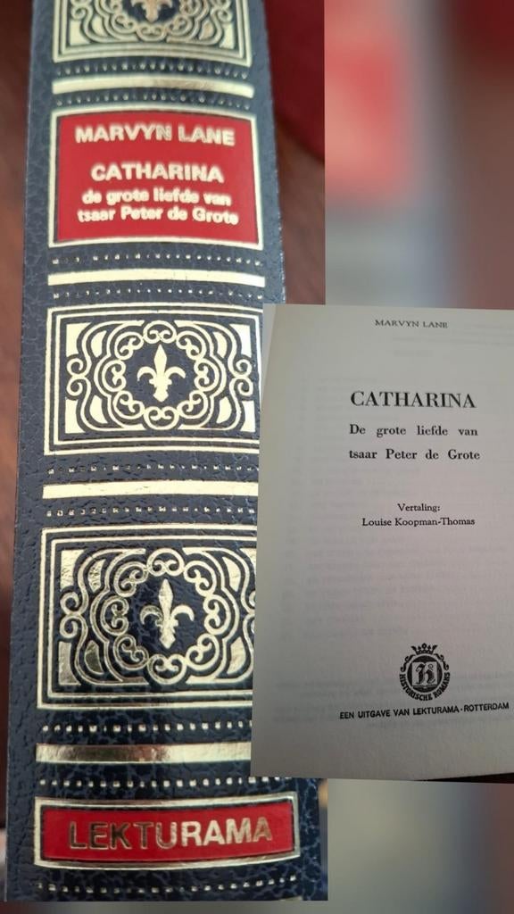 Catharina – De grote liefde van tsaar Peter de Grote–M.Lane, Boeken, Ophalen of Verzenden, Zo goed als nieuw