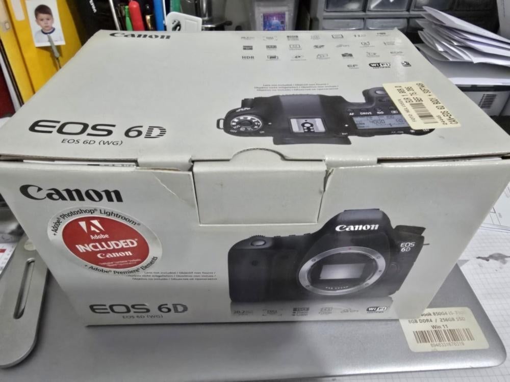 Canon EOS 6D Body (36.500 déclenchements), Ophalen, Gebruikt, Canon, Geen optische zoom