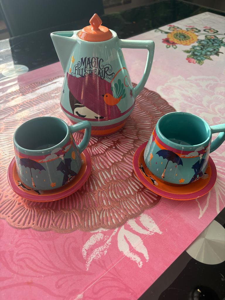 Service collection Disney mary poppins, Verzamelen, Ophalen of Verzenden, Overige figuren, Servies