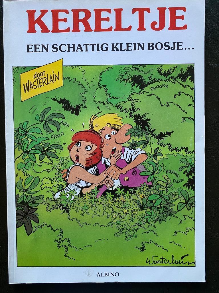 KERELTJE -  Een schattig klein bosje..., Gelezen, Eén stripboek, Ophalen of Verzenden, Marc Wasterlain