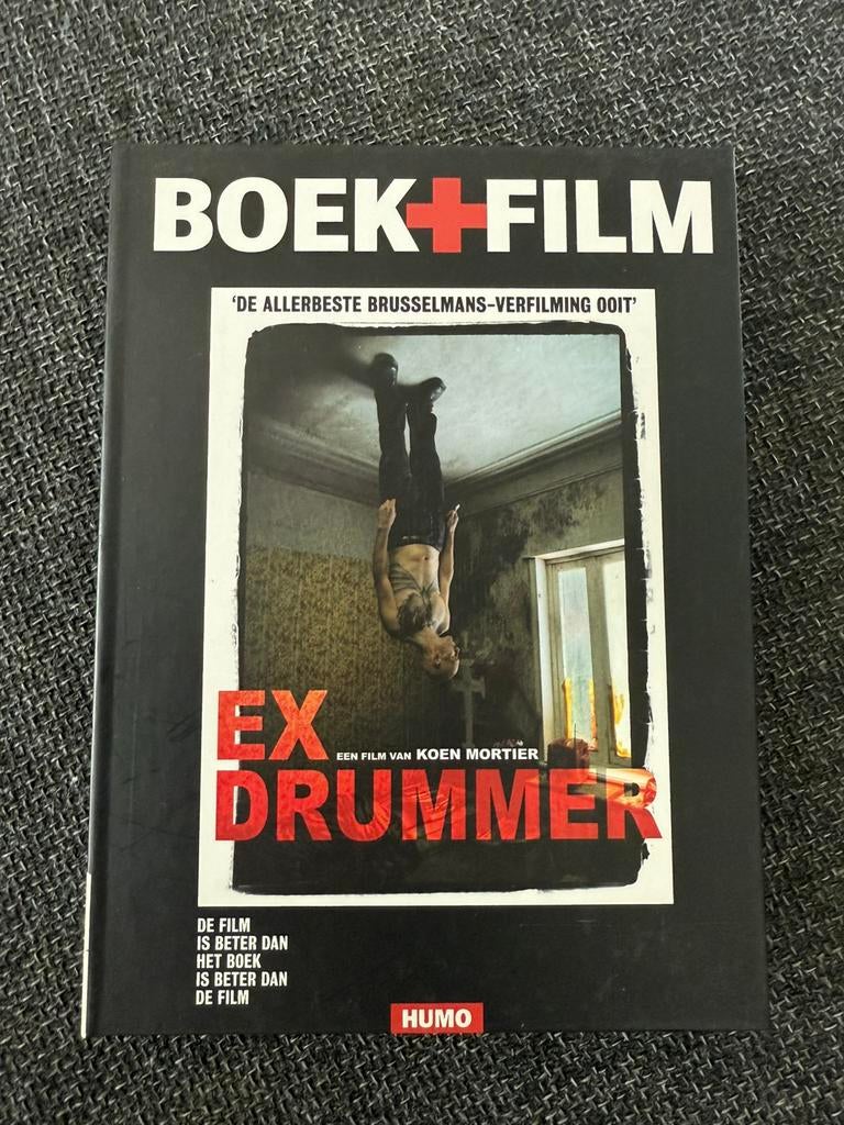 Set boek en DVD EX-drummer, Enlèvement ou Envoi, Utilisé, Herman Brusselsmans