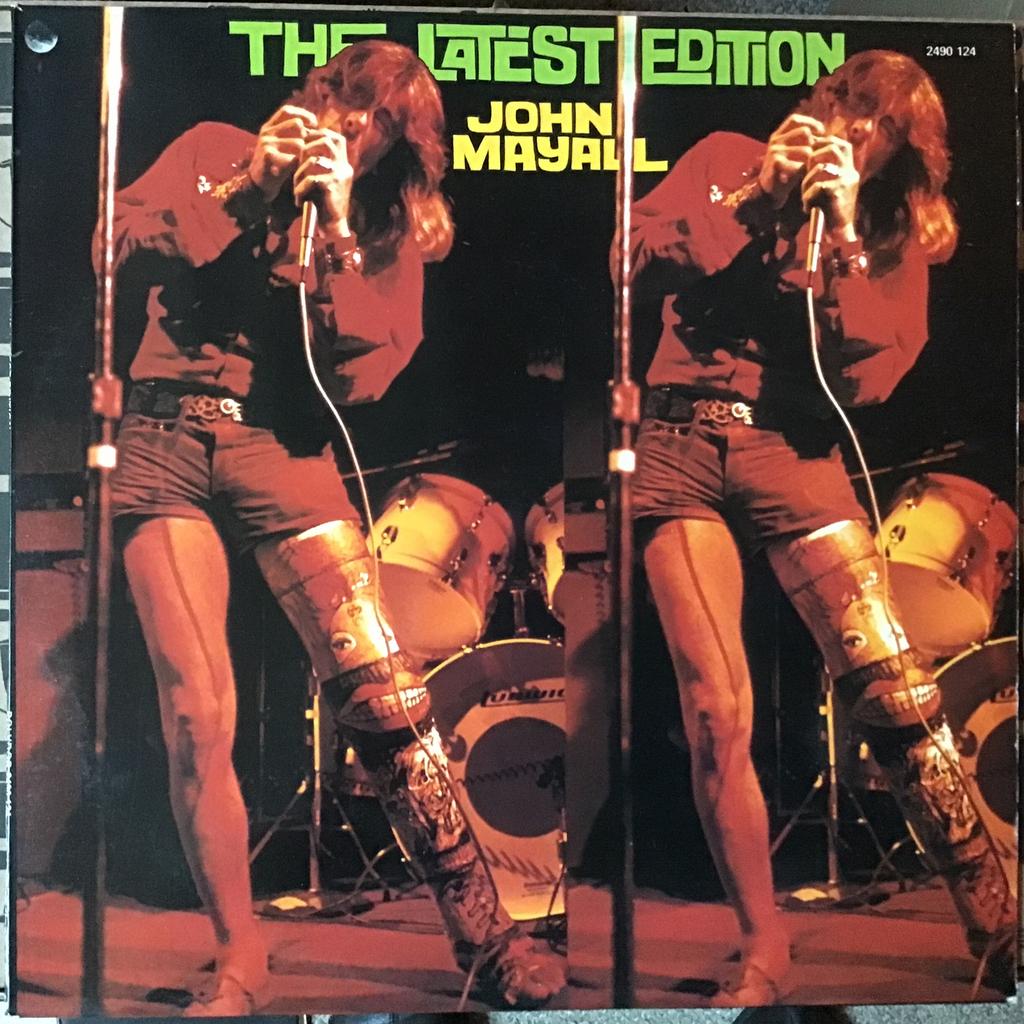 John Mayall : The Latest Edition. Polydor France 1974,, Ophalen of Verzenden