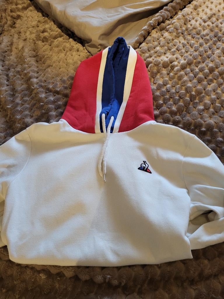 Pull sportif Le Coq, Enlèvement, Comme neuf, Taille 46 (S) ou plus petite, Blanc