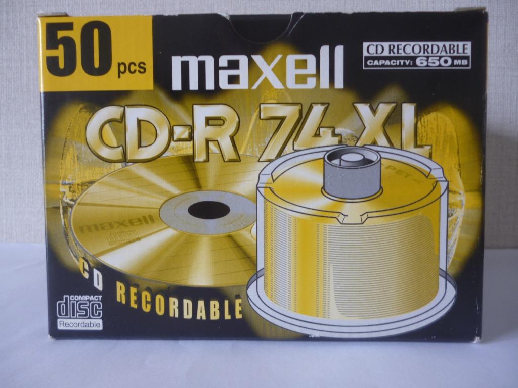 MAXELL CD-R 650Mb (29 stuks op spindel), Ophalen of Verzenden, Nieuw, Cd, Op spindel