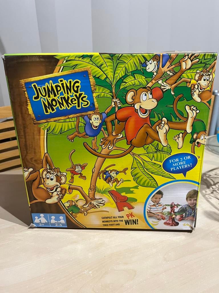 Jeu jumping monkeys, Ophalen of Verzenden, Zo goed als nieuw