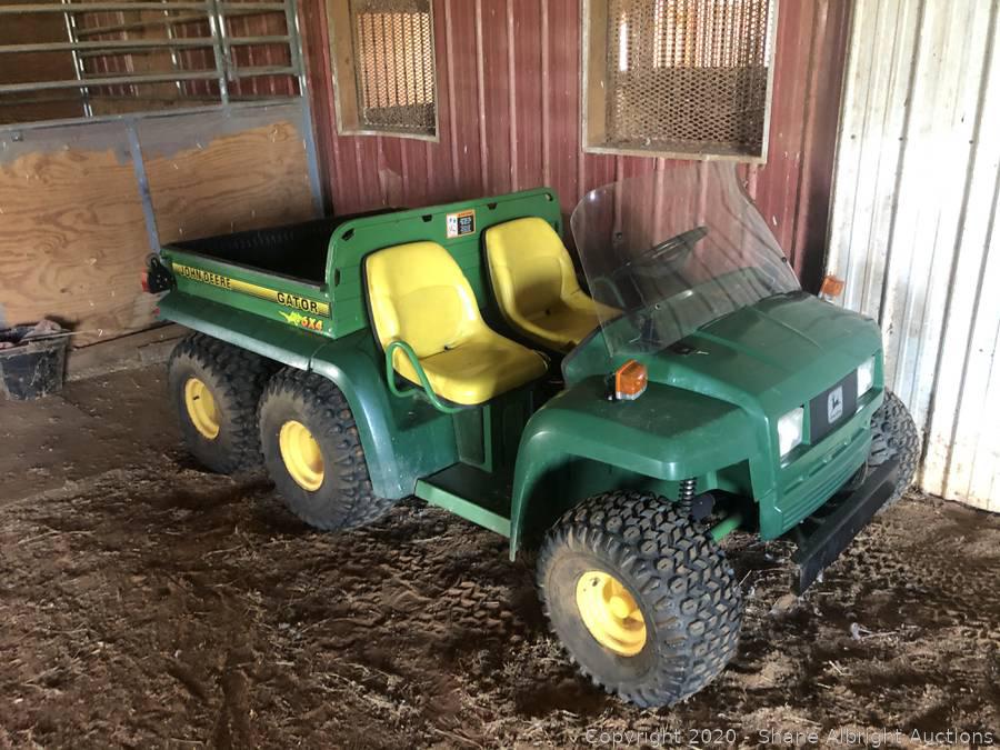 John deere gator gezocht, Ophalen