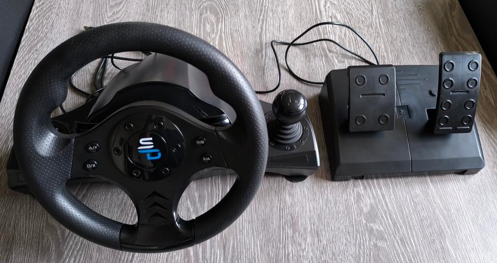 Racestuur met pedalen GS750, Games en Spelcomputers, Ophalen